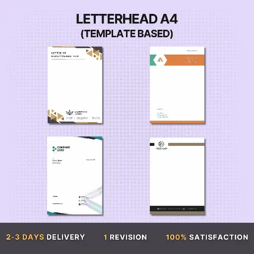 Standard Letterhead (Template Based)