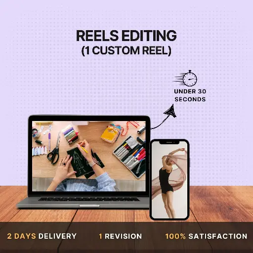 Reel Editing (1 Reel Under 30 Seconds)